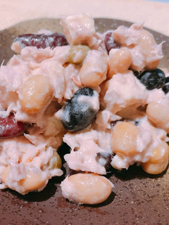 豆のツナチーズサラダ-レシピのメイン写真
