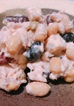 豆のツナチーズサラダ-レシピのメイン写真