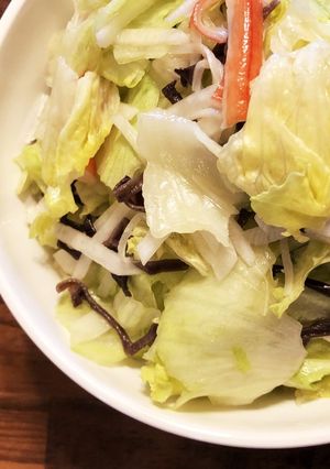 カニかまとキクラゲ入り！中華風サラダ-レシピのメイン写真