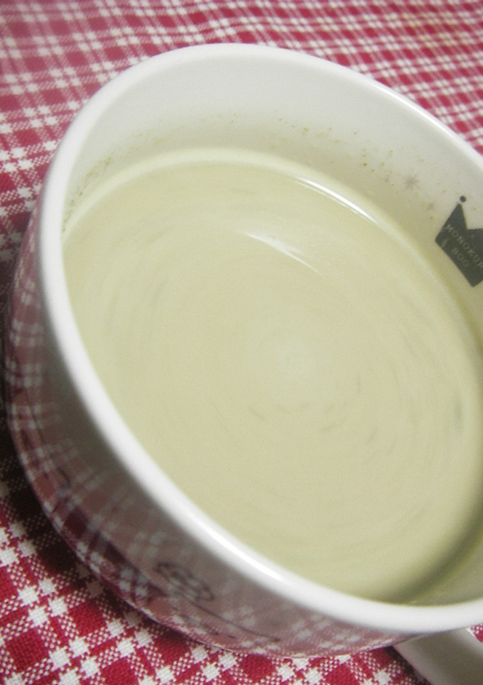 ❤ちょっぴり大人❤ほろ苦～抹茶カフェオレ-レシピのメイン写真