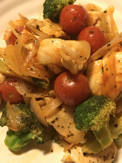 鶏肉とブロッコリーの甘口ケチャップ炒め-レシピのメイン写真