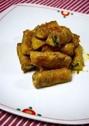 簡単！ズッキーニの肉巻き☆旨辛カレー風味-レシピのメイン写真