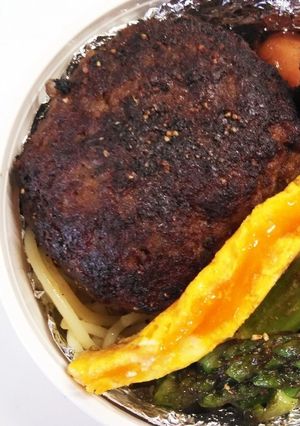 （お弁当）半熟目玉の両面焼き-レシピのメイン写真