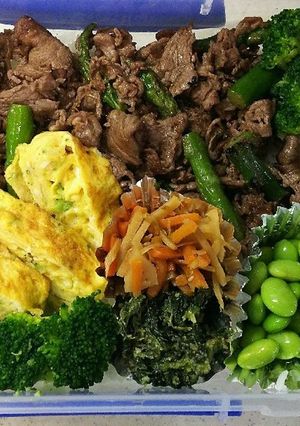 ペッパー ステーキランチ（薄切り牛肉）-レシピのメイン写真
