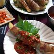 【ヤンニョムで食べる夏野菜。ズッキーニ】