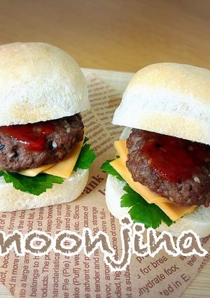 あこ酵母で作るミニハンバーガー-レシピのメイン写真