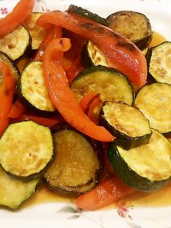 夏野菜の揚げびたし-レシピのメイン写真