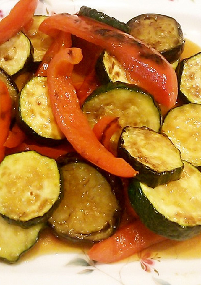 夏野菜の揚げびたし-レシピのメイン写真