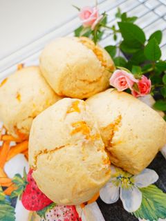 【シロップ漬けあんず スコーン】-レシピのメイン写真