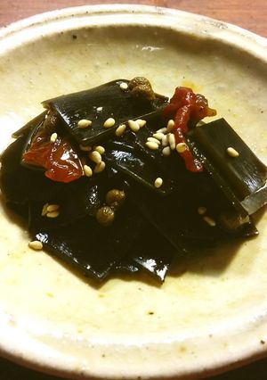 SDGs　出し殻昆布とドライトマトの佃煮-レシピのメイン写真