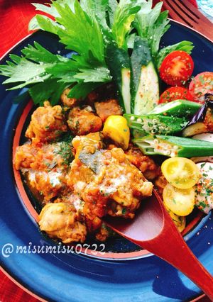 豚こまボールの無水カレー(動画有)-レシピのメイン写真