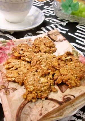 オートミールとフレークのザクザククッキー-レシピのメイン写真