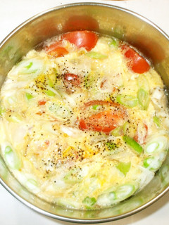 鶏ささみトマトの中華風卵スープ♪簡単-レシピのメイン写真