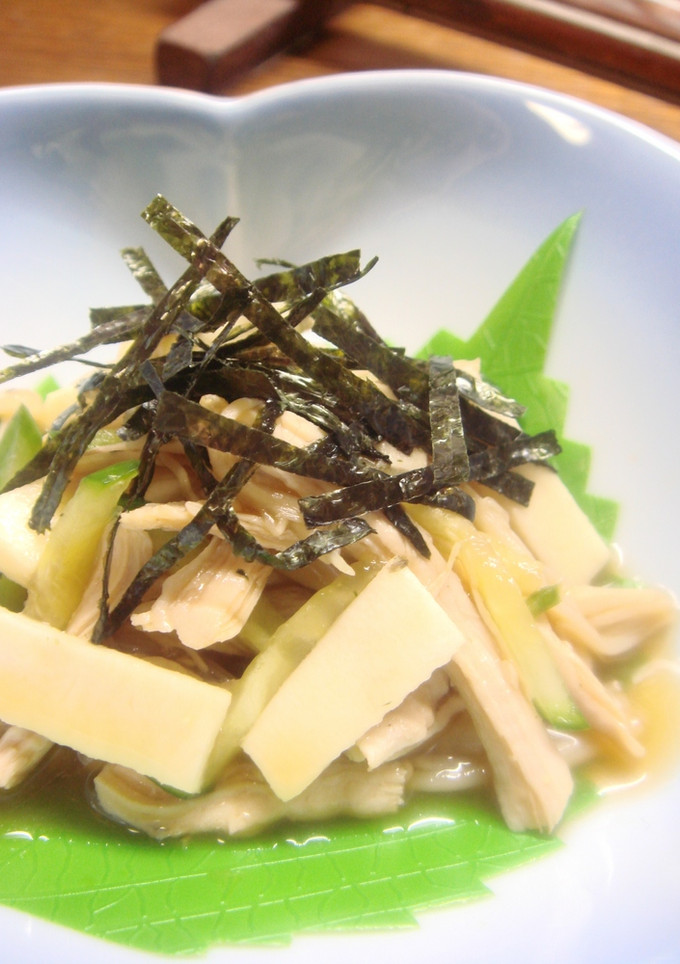 鶏とえのきのワサビ和え☆.｡.：*･゜-レシピのメイン写真