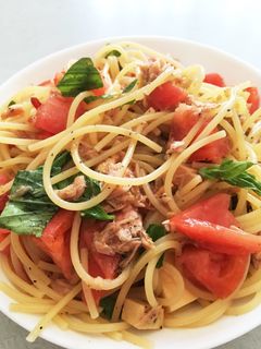 混ぜるだけの超簡単!冷製パスタ(サラダ)-レシピのメイン写真