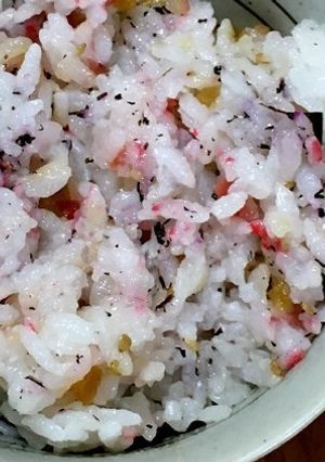 大人の給食☆梅ご飯-レシピのメイン写真