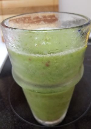 きゅうり、りんご、もものスムージー-レシピのメイン写真