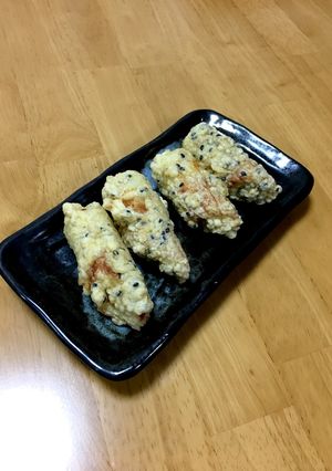 大人の給食☆ちくわの石垣揚げ-レシピのメイン写真
