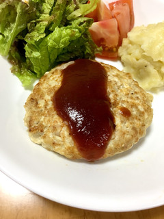大人の給食☆豆腐ハンバーグ-レシピのメイン写真
