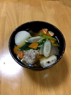 大人の給食☆いわしのつみれ汁-レシピのメイン写真