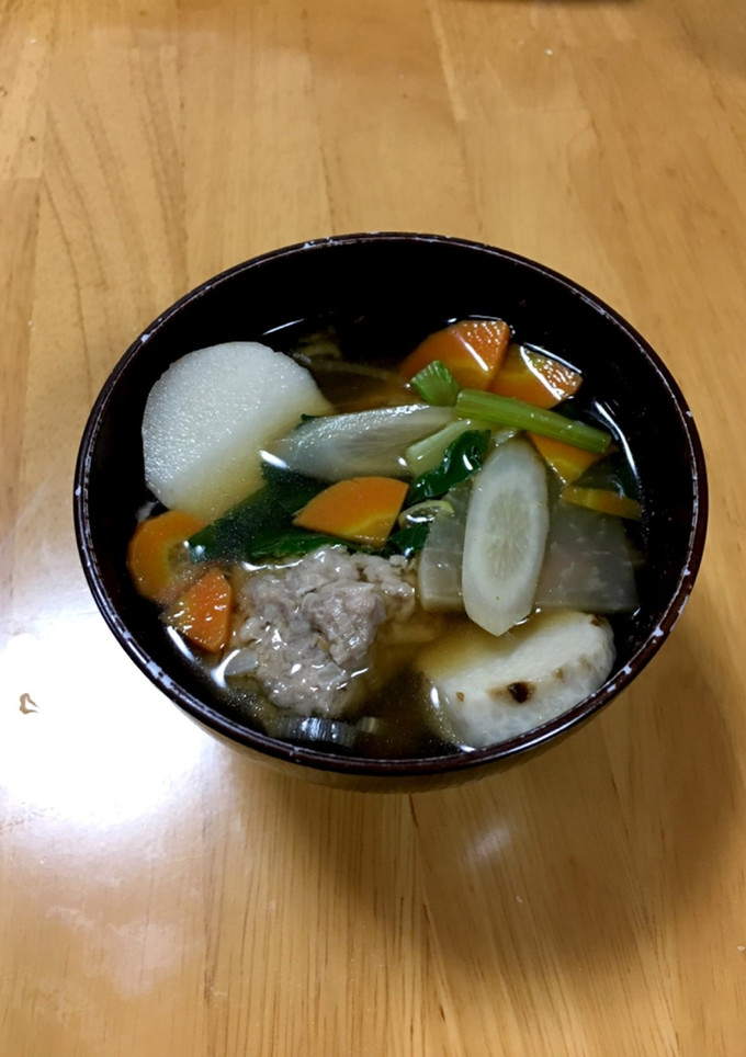 大人の給食☆いわしのつみれ汁-レシピのメイン写真