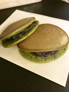 抹茶どら焼き(山梨製餡粒あん入)-レシピのメイン写真