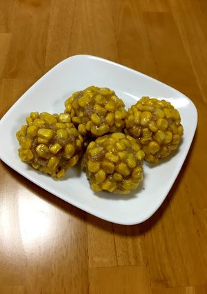 大人の給食☆菊花蒸し(コーン肉団子)-レシピのメイン写真