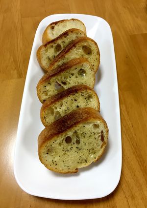大人の給食☆ガーリックトースト-レシピのメイン写真