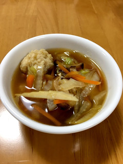 大人の給食☆肉団子と野菜のスープ-レシピのメイン写真