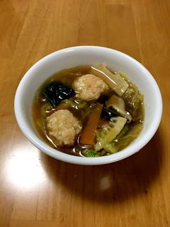 大人の給食☆えびだんごスープ-レシピのメイン写真