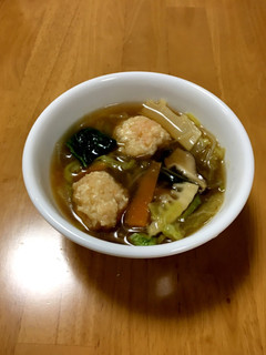 大人の給食☆えびだんごスープ-レシピのメイン写真