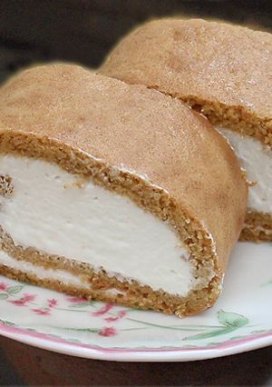 玄米ロールケーキ【穀物粉屋による】-レシピのメイン写真