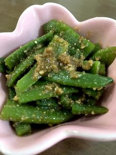 簡単♪いんげんの胡麻和え-レシピのメイン写真