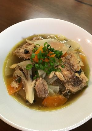 さばの水煮缶入りカレースープ-レシピのメイン写真