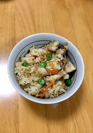 大人の給食☆五目とり飯-レシピのメイン写真