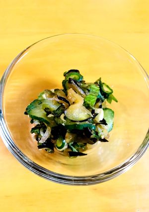 なす+きゅうり+みょうが+大葉和え-レシピのメイン写真
