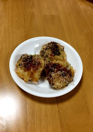 大人の給食☆ポテトたこ揚げ-レシピのメイン写真