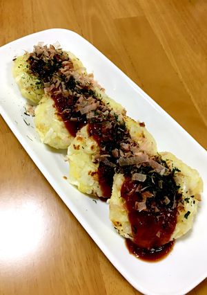 大人の給食☆ポテトのお好み焼き-レシピのメイン写真