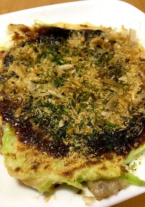 大人の給食☆お好み焼き-レシピのメイン写真