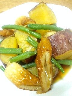 さつまいもの煮物-レシピのメイン写真