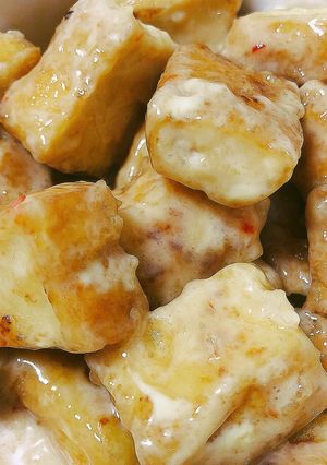 焼いて和えるだけ！厚揚げの海老マヨ風-レシピのメイン写真