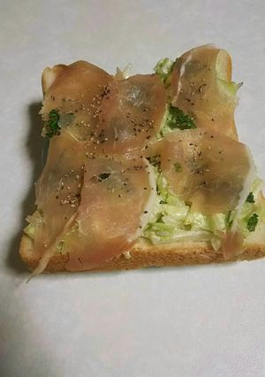 パン1枚で簡単モーニング&ランチ!-レシピのメイン写真