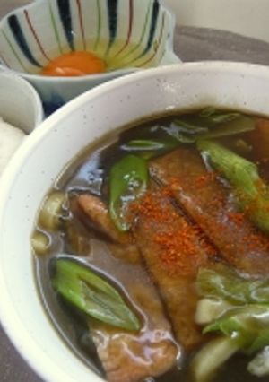 滋味☆黒カレーうどん-レシピのメイン写真