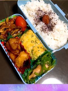 娘のお弁当 だし巻き玉子弁当-レシピのメイン写真