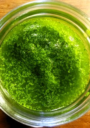 蓼酢（たでず）ソース　（鮎のパスタ用）-レシピのメイン写真