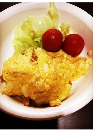 豆腐deだし巻き卵風オムレツ-レシピのメイン写真
