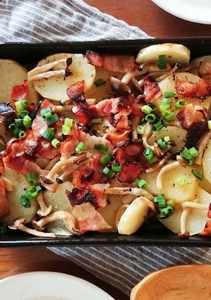 グリラーで簡単★ポテトときのこのソテー-レシピのメイン写真