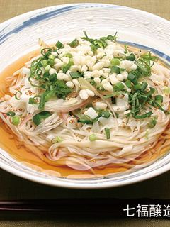 オクラと長芋のぶっかけそうめん-レシピのメイン写真
