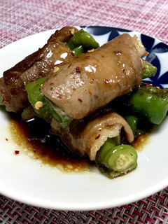 満願寺とうがらしの肉巻き-レシピのメイン写真