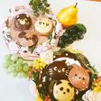スライス生チョコレートでアニマルケーキ